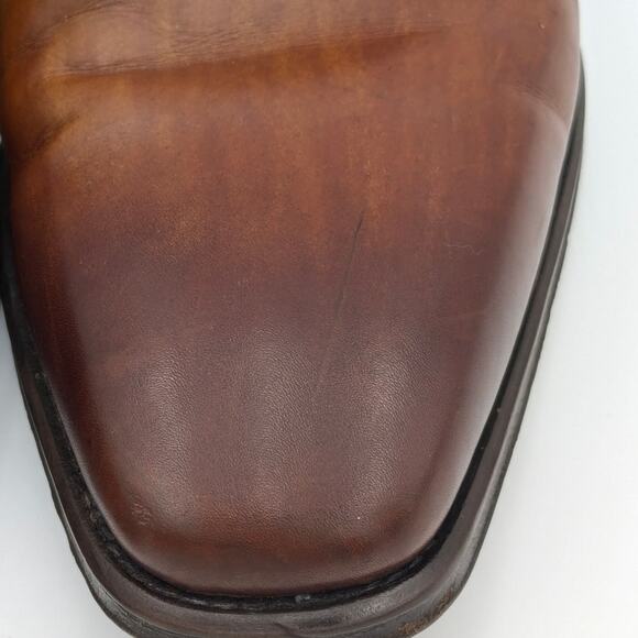 Magnanni Meyer II Monk Strap Shoe Men\'s Cognac size US8 EU41 main image 11